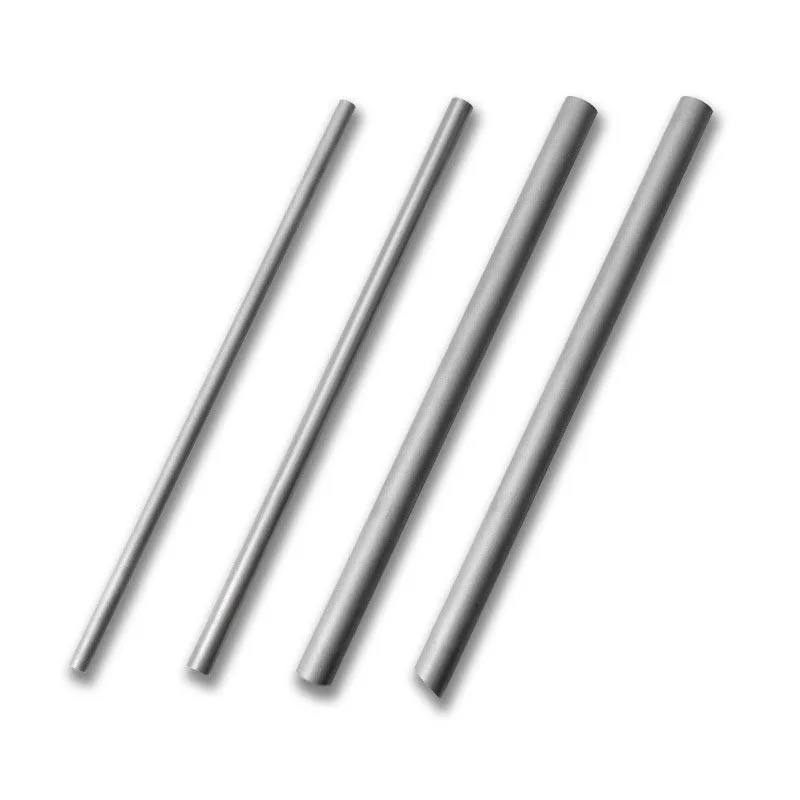 

25 Pieces Titanium Straw Pipette Outdoor Camping Portable Tableware Beverage Metal Drinking Tube Titanium Straw Titanium Pipette