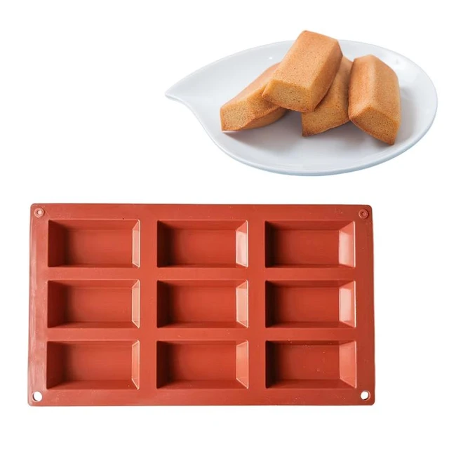 Moule à gâteau Financier à 9 cavités, outils de décoration pour la