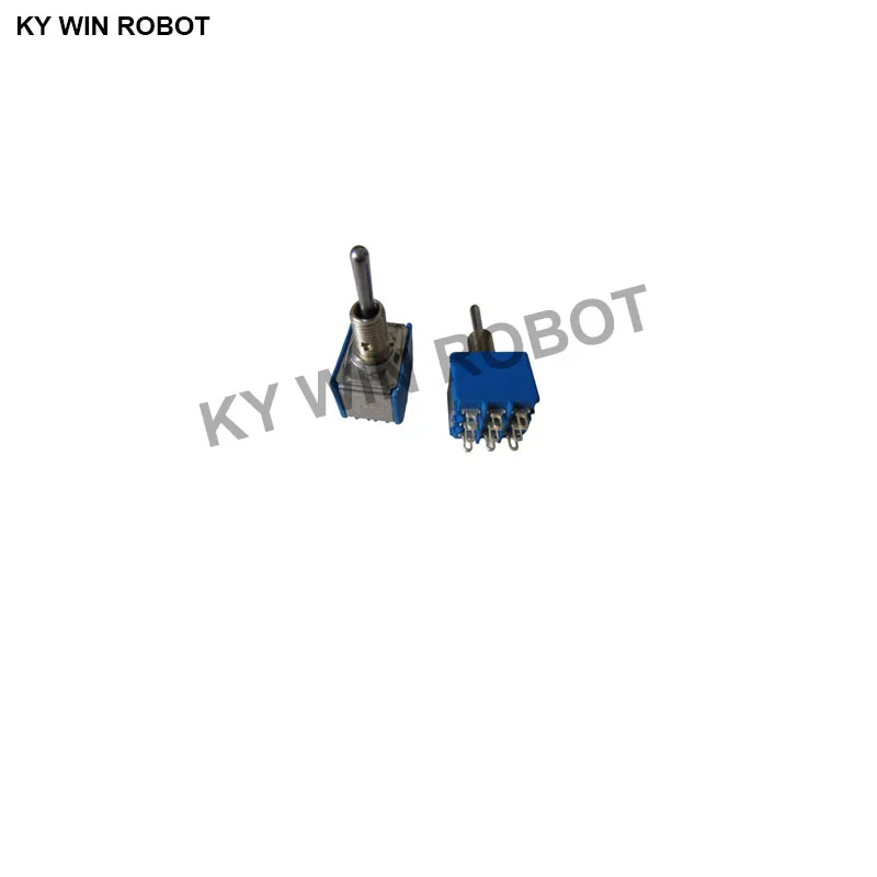 

1pcs/lots imported from France 5658 knob switch 9 feet 3 gears one gear with reset rocker toggle rocker switch