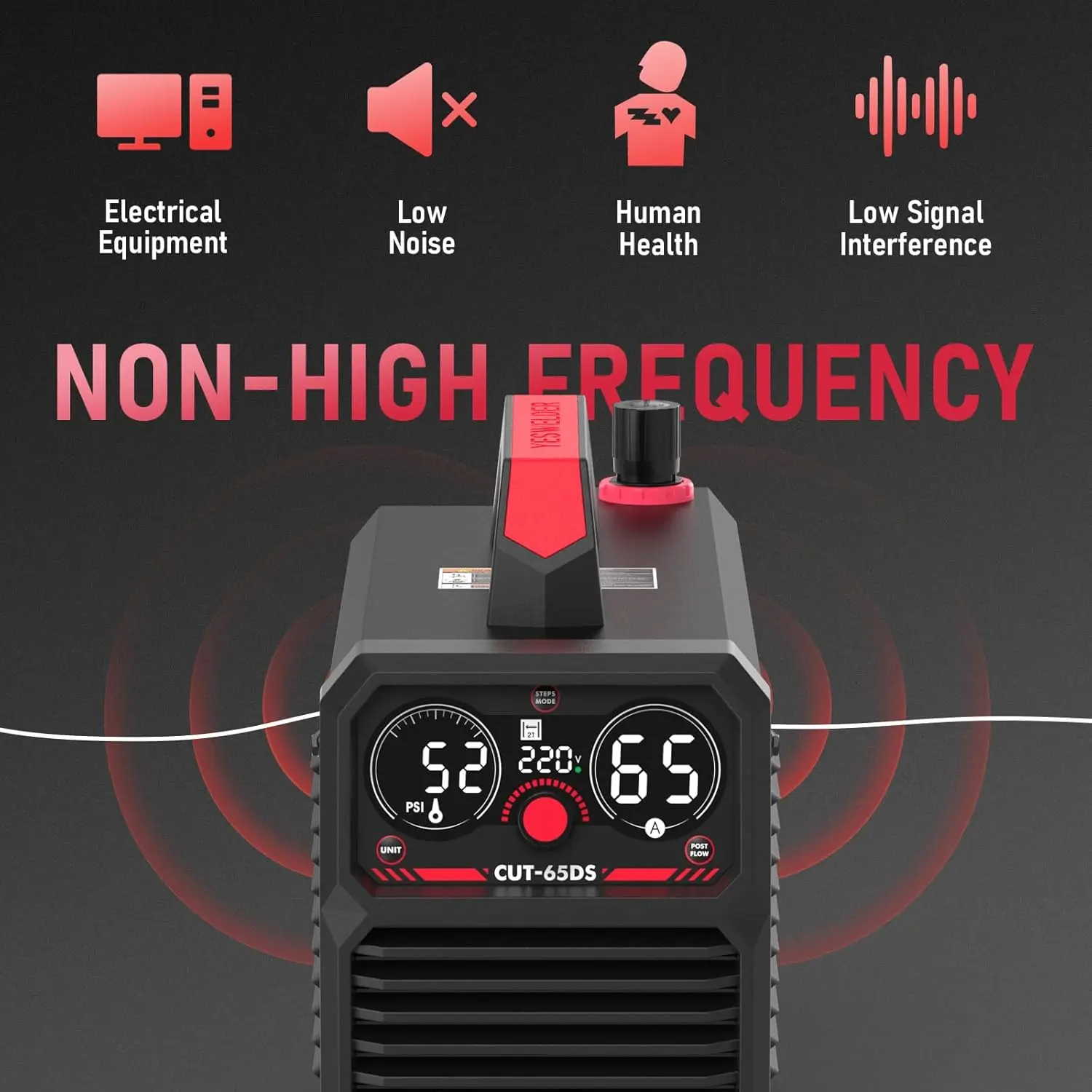 Non-High Frequency Non-Touch Arc Digital Screen Display DC Inverter 110/220V Dual Voltage 2