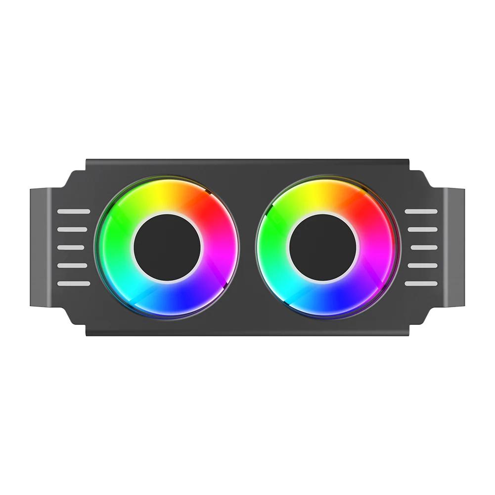 computador, PC DDR4, DDR5, Ventilador Dual 120mm,