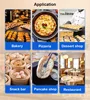 Professional Spiral Mixer 10 Liters Dough Mixer Stainless Steel Baking Equipments Commercial Bread Bakery Equipment 6