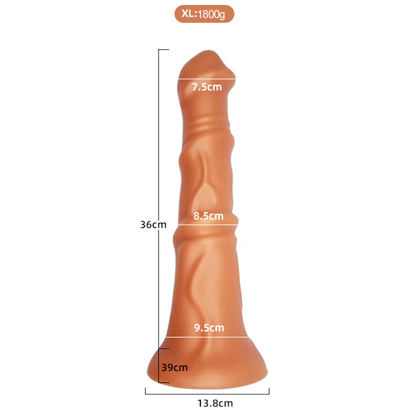 Super Big Soft Silicone Horse Dildo Animal Penis Suction Cup Vagina Orgasm Prostate Massager Anal Dilator Sex Toys For Woman Men