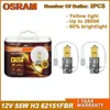 OSRAM FOG BREAKER H3 62151FBR Pk22s Headlight 12V 55W 2600K +200% Yellow Fog Light +60% Bright Car Halogen Lamps (Pair) 1