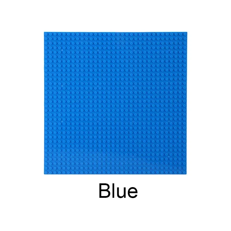 Brown Durable 10x10 Non-Slip Baseplate for Creative Building and STEM Play