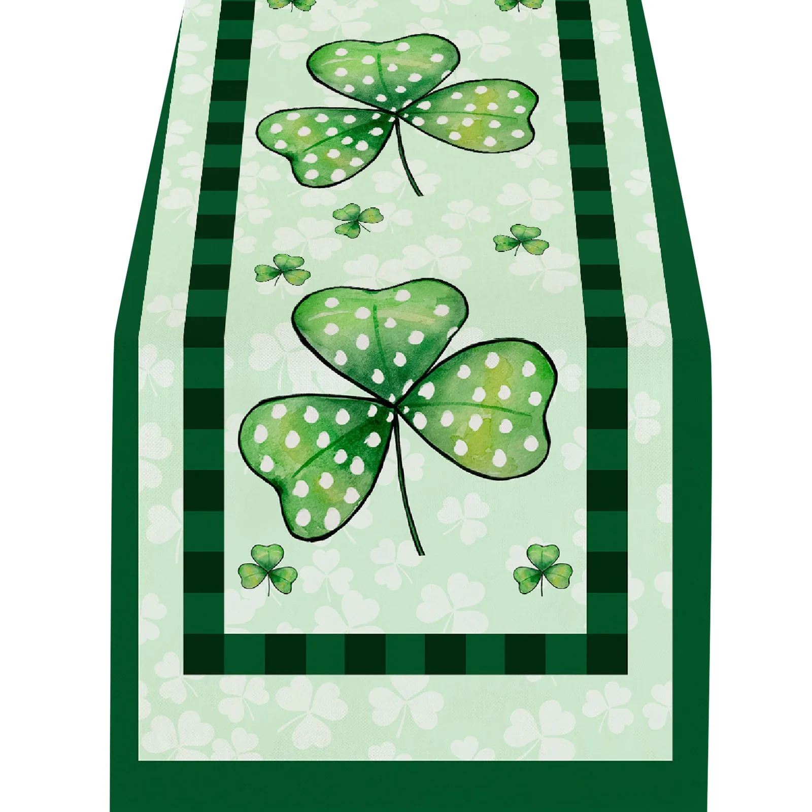 

Настольная дорожка для St paфокусов, украшение на день, Ирландское покрытие, весеннее зеленое праздничное украшение для дома и кухни, украшение для дома