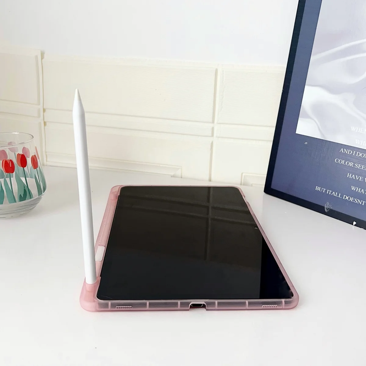 Ultimate Tablet Case with Pencil Holder - Sleek TPU Back Cover