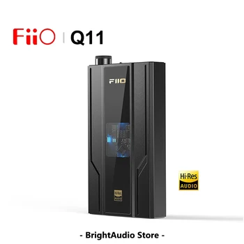 FiiO JadeAudio Q11 휴대용 DAC AMP 헤드폰 앰프, 고성능 CS43198 칩 PCM384 DSD256