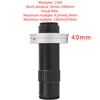 100X 130X 180X 200X 300X 360X Adjustable Magnification C Mount Zoom Lens For HDMI VGA USB Industrial Video Microscope Camera 3