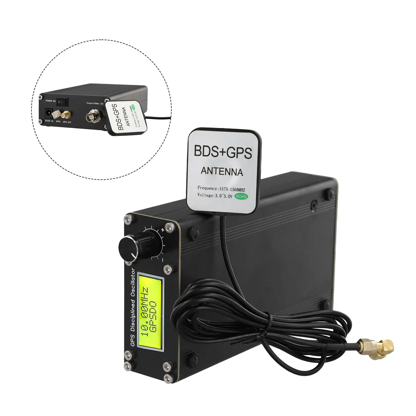 Gps Disciplined Oscillator 10MHz Output GPS Disciplined Clock (GPSDO ...
