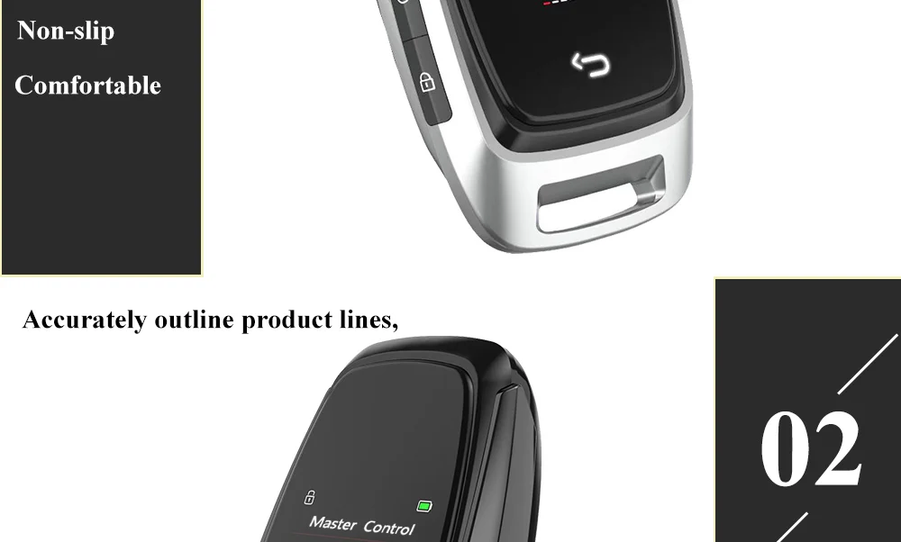 Aggiornamento CF920 multilingue chiave LCD intelligente universale ingresso confortevole blocco automatico senza chiave Go per Audi/Ford/Mazda/Toyota/Porsche - S71e61cfa29274f35b5cdd47cc491f4e7J