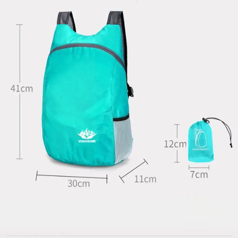 Outdoor Ultralight Foldable Men Women Daypacks Lightweight Packable Backpack Travel Daypack Folding Handy Bag
