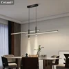 LED Pendant Light Restaurant Hanging Lamp Smart Remote Control Adjustable Color Temperature Brightness Living Room Indoor Light 1
