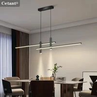 LED Pendant Light Restaurant Hanging Lamp Smart Remote Control Adjustable Color Temperature Brightness Living Room Indoor Light 1