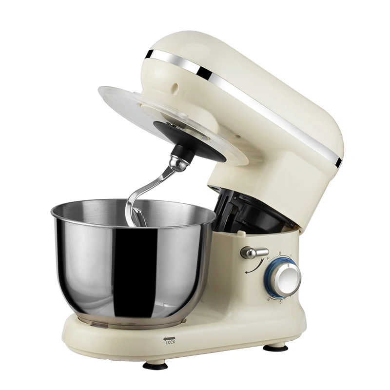 Mini Blender 600W 4.5L Stainless Steel Bowl Electric Hand Mixer Cream Beater Egg Beater Chef Machine Home Food Stand Mixer