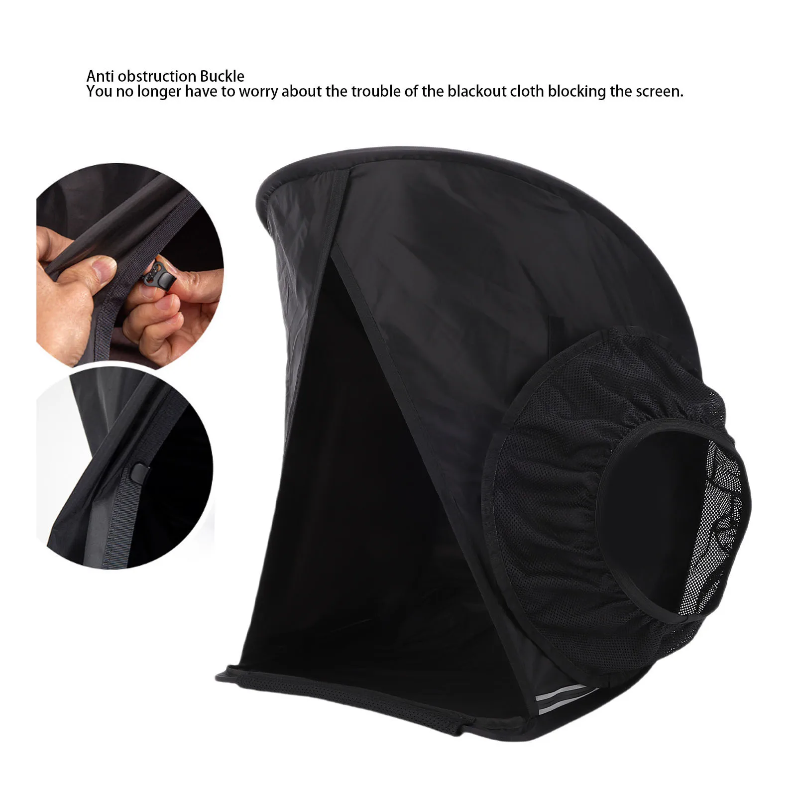 Laptop Sun Shade Waterproofing Dust Proof Multifunctional Portable Computer Screen Hood for Outdoor Outside Computer Tent