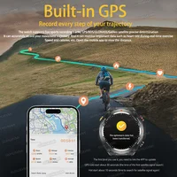 2025 New For Xiaomi GPS Sports Smart Watch Men Waterproof Fitness Trackr Bluetooth call 650Mah Battery Smartwatch Woman Bracelet - Image 3