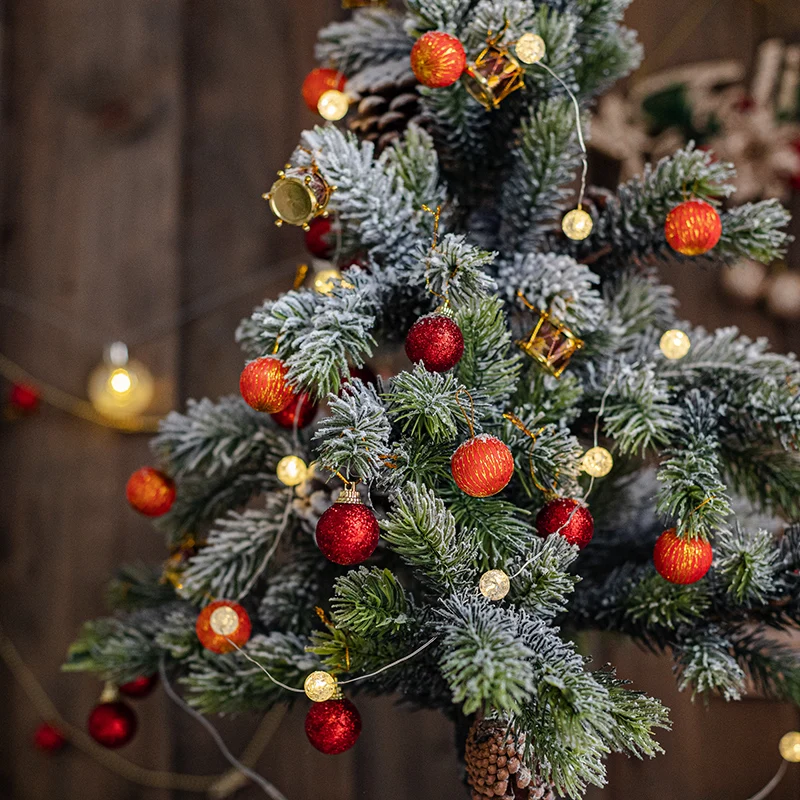Christmas Tree Decor Set Box Luxury Mixed Multicolor Ornaments Balls Pendant New Year XMAS Navidad Party Gift Decoration