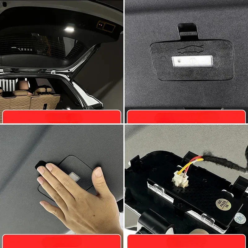Fit for BYD Song L/E6 Gateway/Delight DM-i Tailgate LED Light Trunk Ceiling Lighting