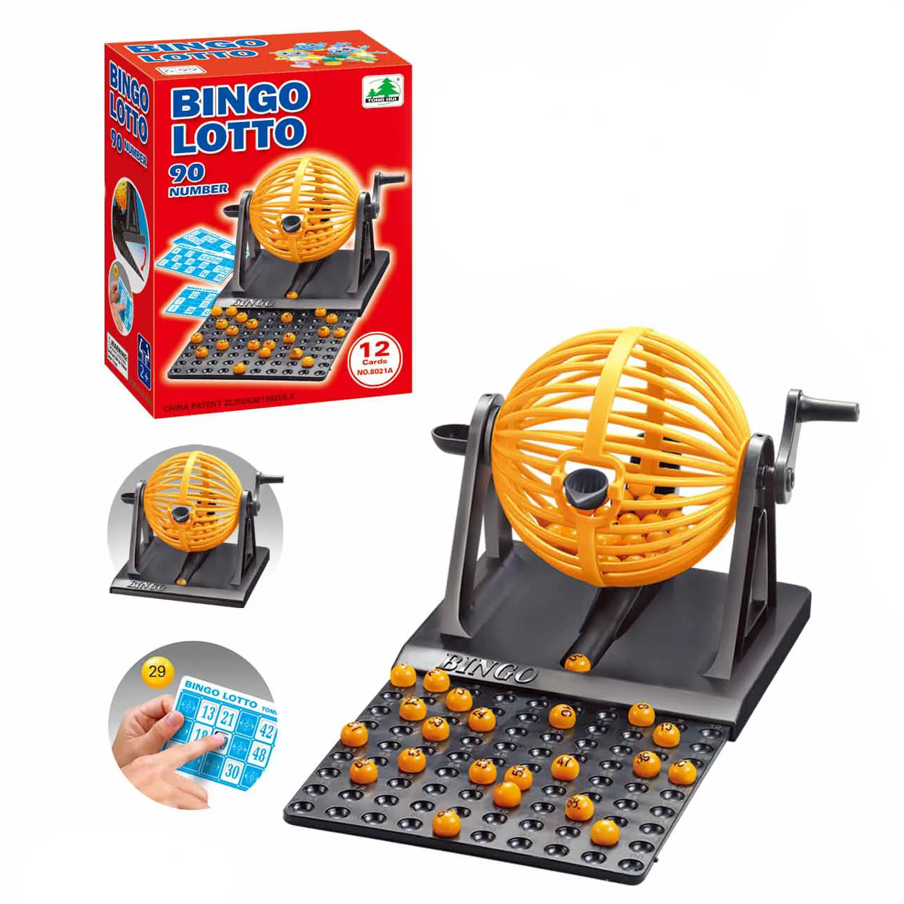 Party Props Bingo Chips Toys Bingo Game Set Lottery Machine Mini Chips Adault Toys Pretend Play Party Game Machine,bingo game set