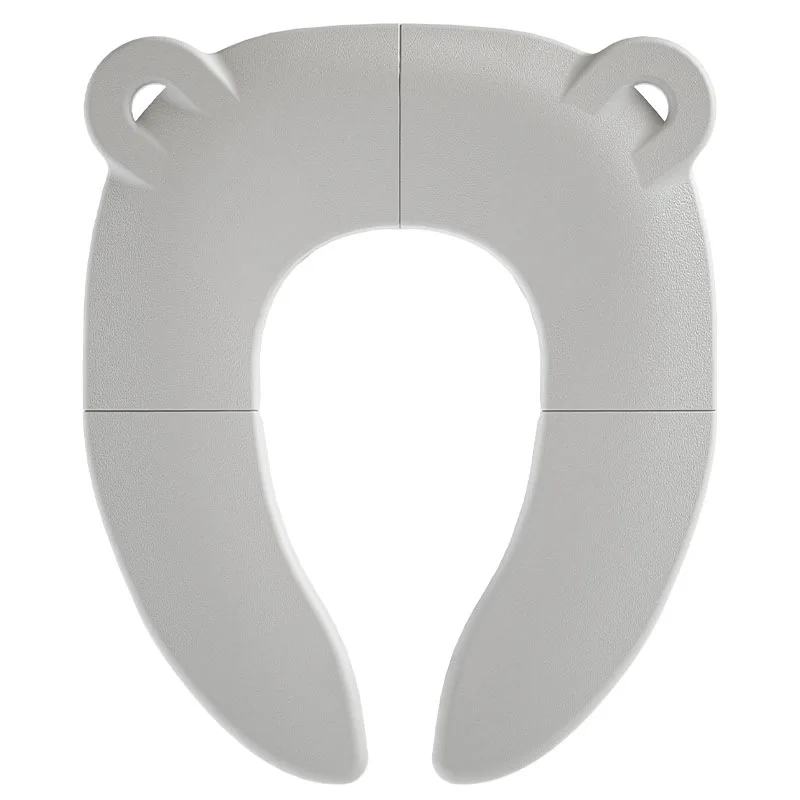 Children's Portable Folding Travel Toilet Seat With Non-Slip Silicone Pad Potty Training Seat for Toddlers, Boys and Girls 4