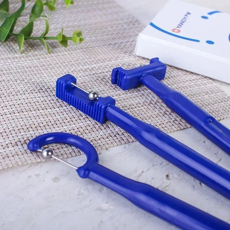 3PCs Kids Tongue Tip Lateralization Elevation Tool Oral Muscle Training Set with Medical Grade Silicone Autism Speech Therapy