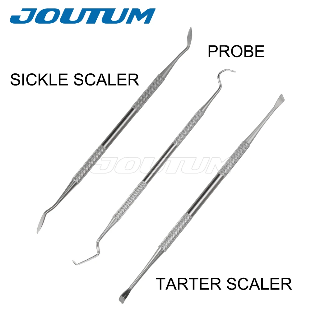 Dental Scaler Pick German Professional 5-Piece Dental Scaler & Probe ...
