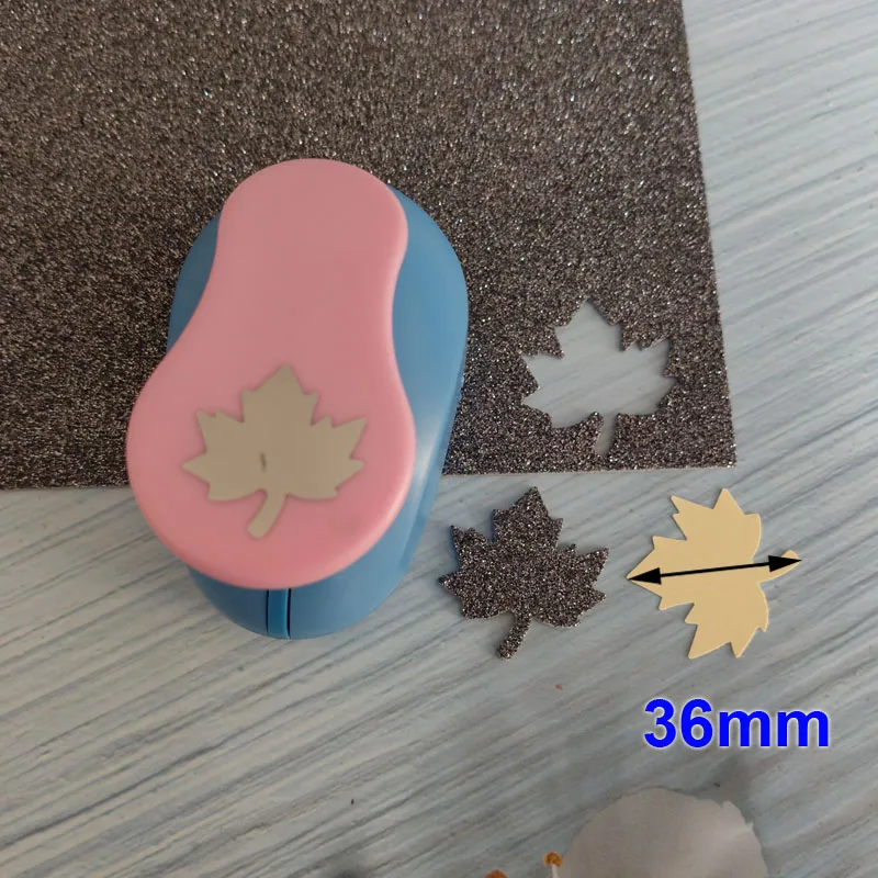 35mm Circle Heart Star Flower Leaf paper foam craft punch Scrapbook puncher DIY hole punches
