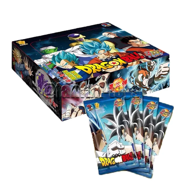 5/25/50 Pcs Dragon Ball Flash Cards Saiyan Vegeta TCG Rare Trading Collection Hero Card Anime Battle Carte for Children Gift Toy 3