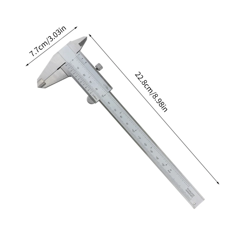 0-150mm 버니어 캘리퍼스 측정 도구 도구 목공 눈금자