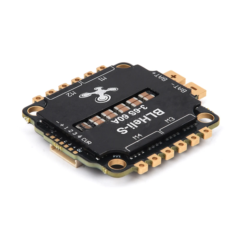 S71e7776ca0ee4234bede4b0b028b1843h F405 F405HD / F7 F722 Flight Controller / F4 V3S Plus FC + 45A / 60A 4in1 BLheli_S ESC Stacks 30.5*30.5mm For RC FPV Racer Drone