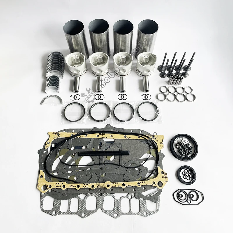 

4M50 4M50-T Overhaul Rebuild Kit Full Gasket Set Piston Rings Bearings For Mitsubishi Engine Fit Kato HD820V Excavator