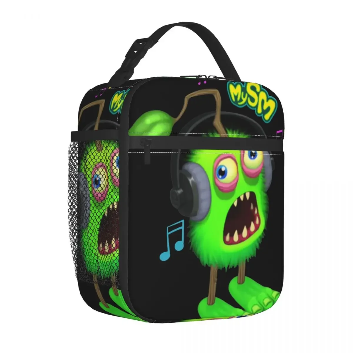 

My Singing Monsters Video Game Insulated Lunch Bags Thermal Bag Meal Container Cartoon Tote Lunch Box Food Bag Office Travel