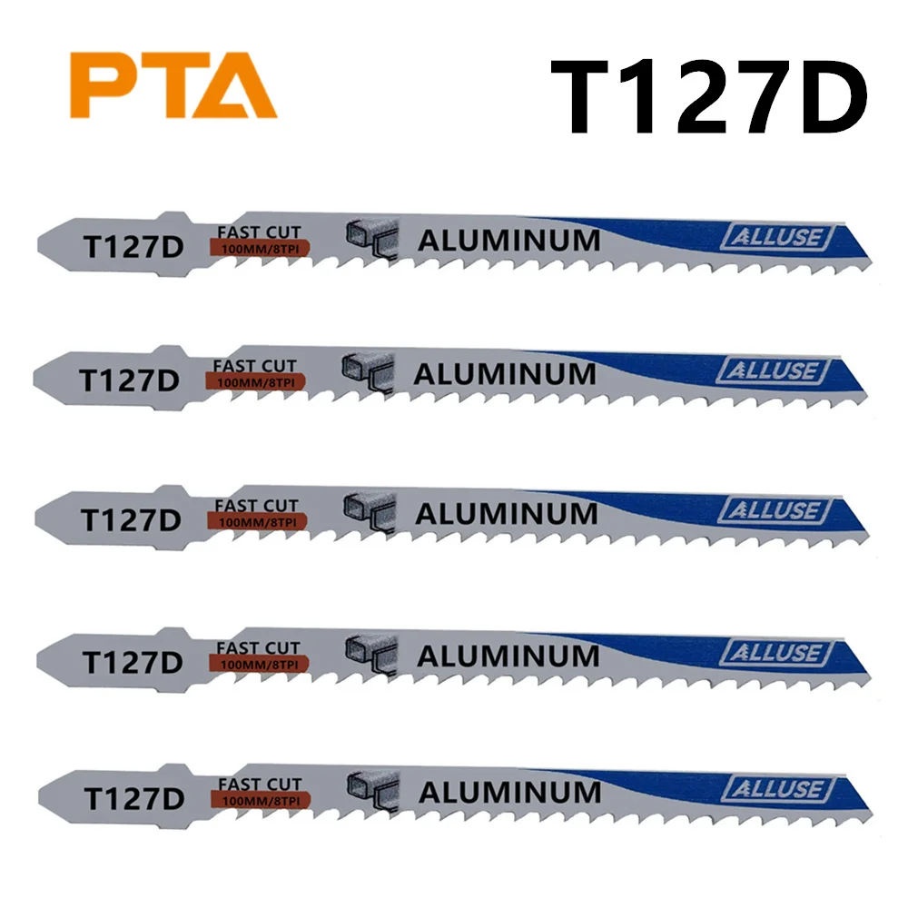

Пильное полотно типа T-Shock T127D для быстрорежущих инструментов, набор лезвий из быстрорежущей стали с Т-образным хвостовиком, Аксессуары для инструментов, 5 шт./комплект