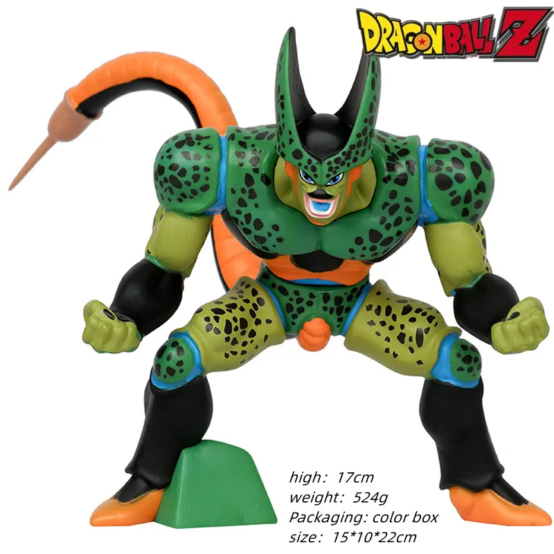 

Dragon Ball Super Z GK Second Stage Form Cell Boxed Model Toy Figure Home Ornament Collection Children's Gift