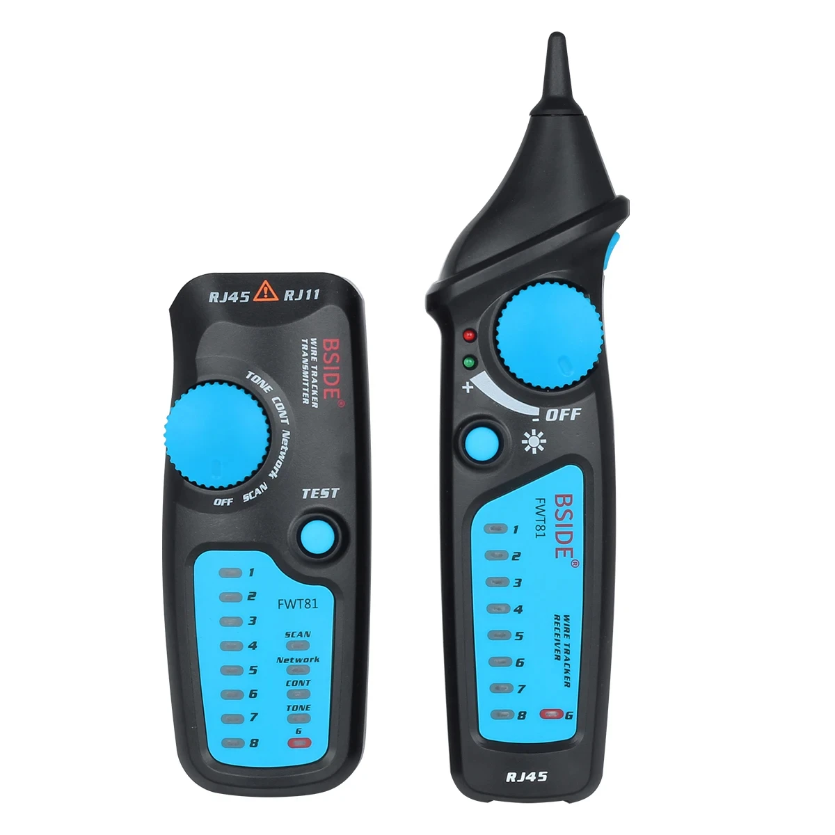 FWT81 Cable lan tester Network Ethernet Cable Tester Repair RJ11 RJ45 Cat5 Cat6 Telephone Wire Tracker Tracer Networking Tool