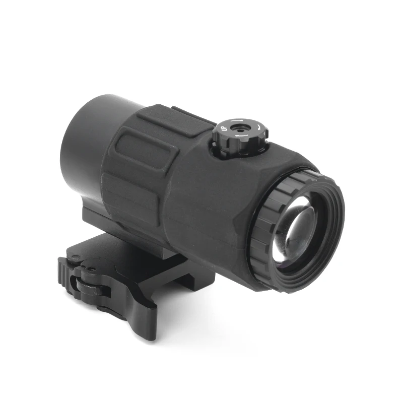 Holy Warrior G45 Magnifier 5X Switch Side Quick Detach QD Mount Hunting and Airsoft Rifle Original Markings