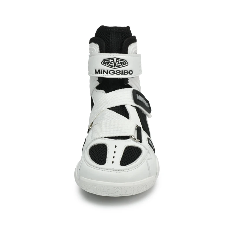 TaoBo Size 31-38 Boy Girl Gym Boxing Sneakers Mesh Breathable Medium Wrestling Boots Youth Sport Fitness Fighting Shoes