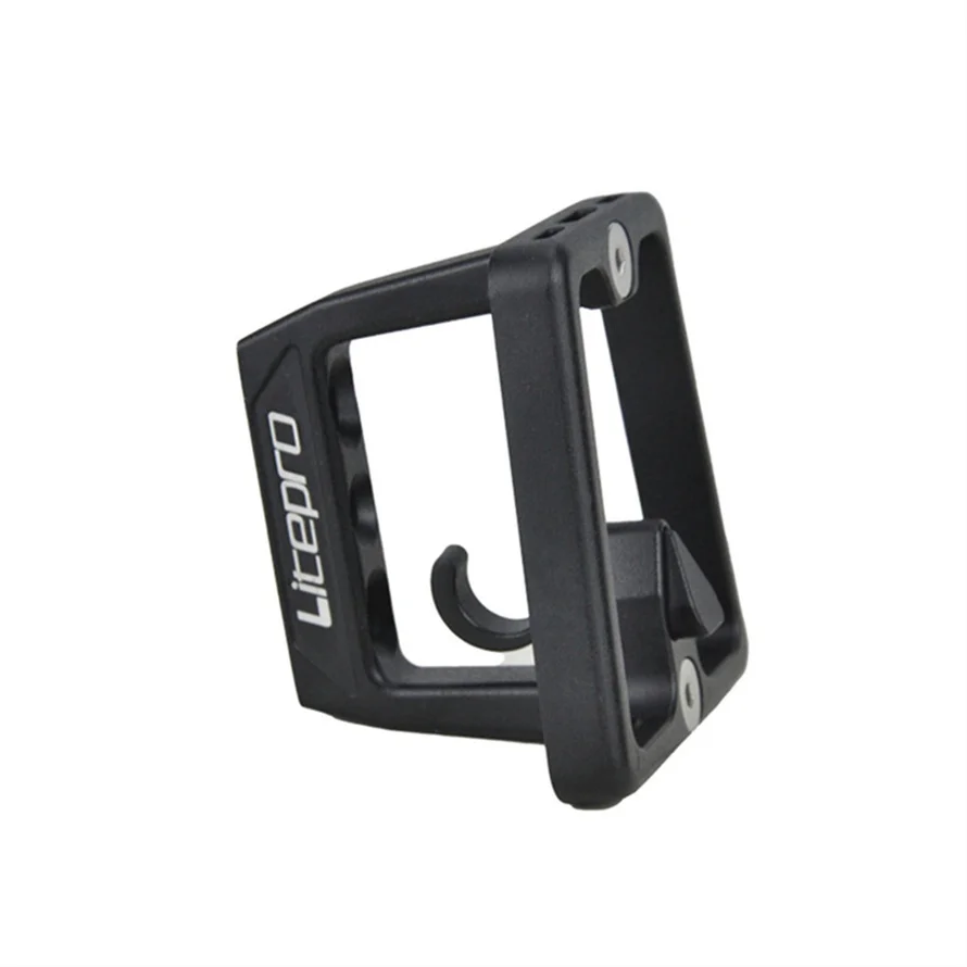 JKLapin Litepro 자전거 앞 선반 가방 어댑터 Brompton 가방 캐리어 Dahon 용 3 홀 전면 블록