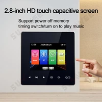 Home theater Background music system audio in wall power amplifier bluetooths player sound TF AUX control panel ceiling speakers - Image 6