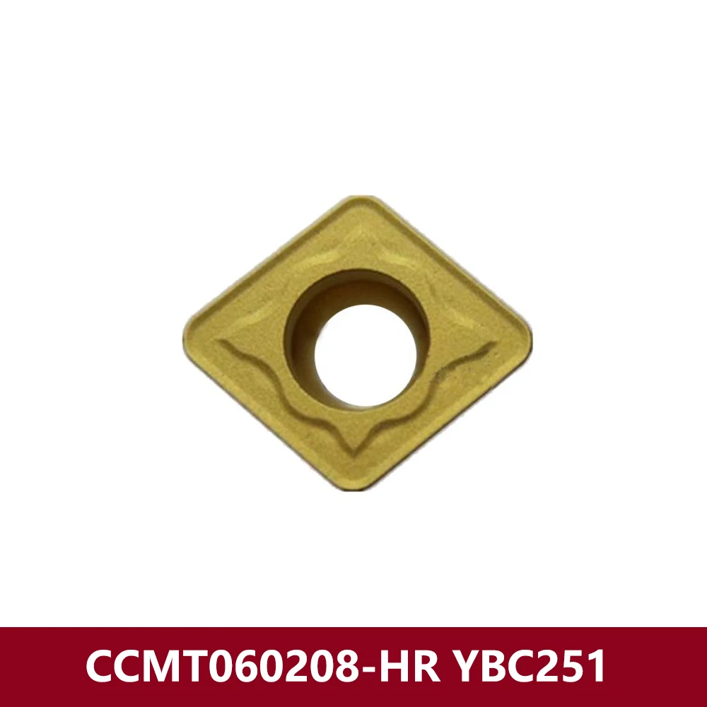 Оригинальные CCMT120412-HR YBC251, карбидные вставки CCMT120412 HR CCMT 120412, режущий держатель для токарного станка с ЧПУ CCMT1204 для стали (art.: 3920c8347cc37) - 3920c8347cc37