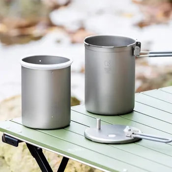 KEITH Titanium Ti6302 High-Altitude (Mountain) Pressure Cooker Camping Hiking Tableware 1