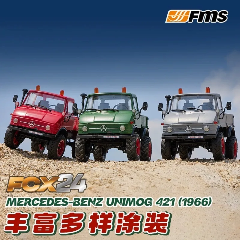 

Fms Новый 1/24 Unimog Fcx Series внедорожник 4wd Радиоуправляемый подъемный автомобиль с дистанционным управлением электрическая имитация автомобиля фотоподарок