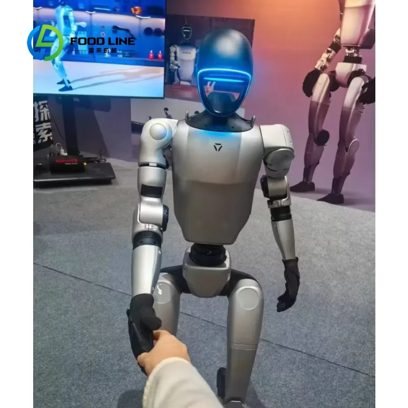 Robot Umanoide Personalizzato Versatile con Evitamento Ostacoli per Navigazione Interna e Assistenza in Spazi Pubblici - immagine 3