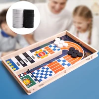 Bounce Chess Wooden Board Game Floor Toy Parent Child Interaction Double Battle TIKTOK Same Style Group Party Game Gift 1