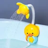 New Bathing Toy Baby Water Game Duck Model Faucet Shower Electric Sprinkler Swimming Bathroom Baby Toy 1