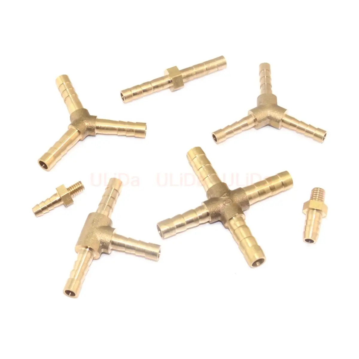 

2 3 4-ходовая насадка для водяного охлаждения, фитинги для труб, резьба M4 M5, латунь, 4, 5, 6 мм, штуцер для шланга, кожаная трубка, соединитель трахеи для радиоуправляемой лодки