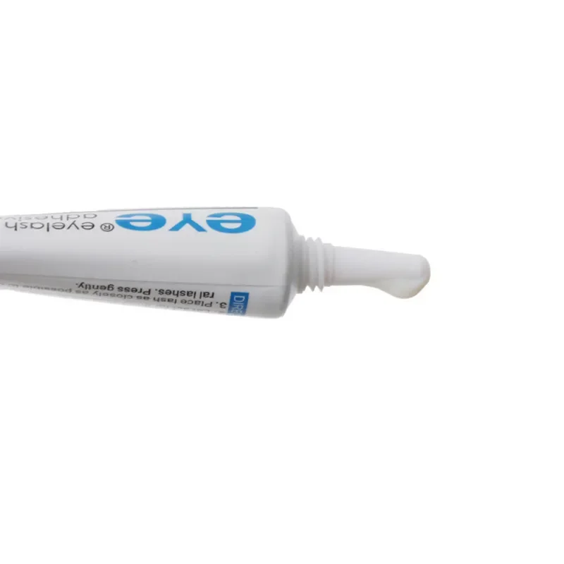 Cola para extensão de cílios postiços, à prova d'água, ferramentas de maquiagem, acessórios, cola para cílios, novo adesivo forte, 7g, preto ou transparente 4