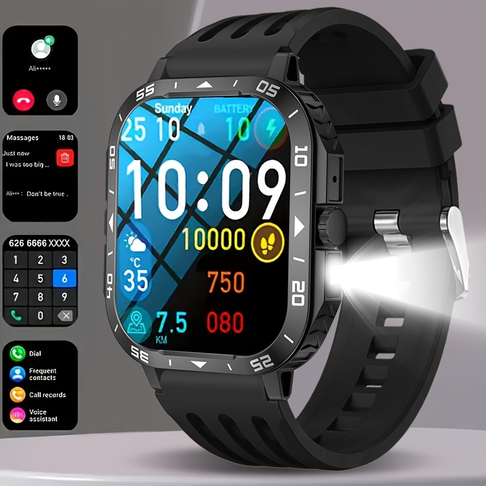  Smart Watch, Premium, with Multi-Sports Modes/Call Reminder/Message Reminder/Music Control And More Functions 