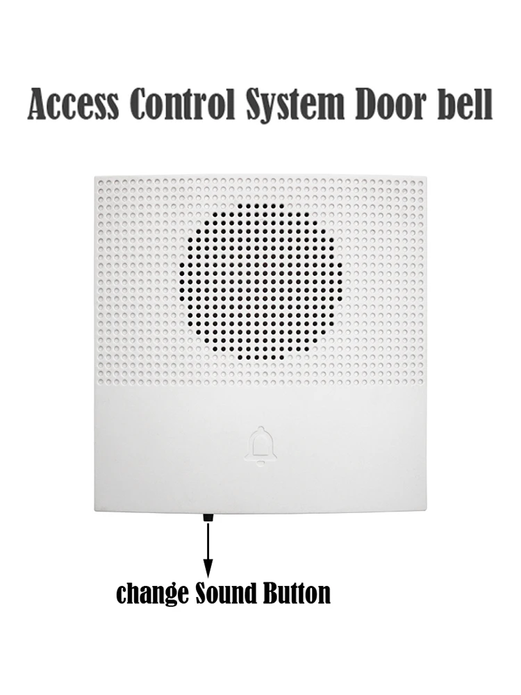 95db filaire sonnette manuelle Ding Dong Bell pour le système de contrôle  d'accès de l'hôtel à la maison (220V) ZR004